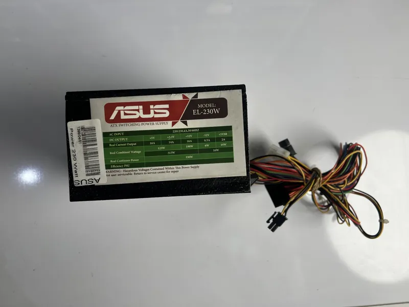 پاور ایسوز 230 وات کارکرده نسبتا قدیمی
