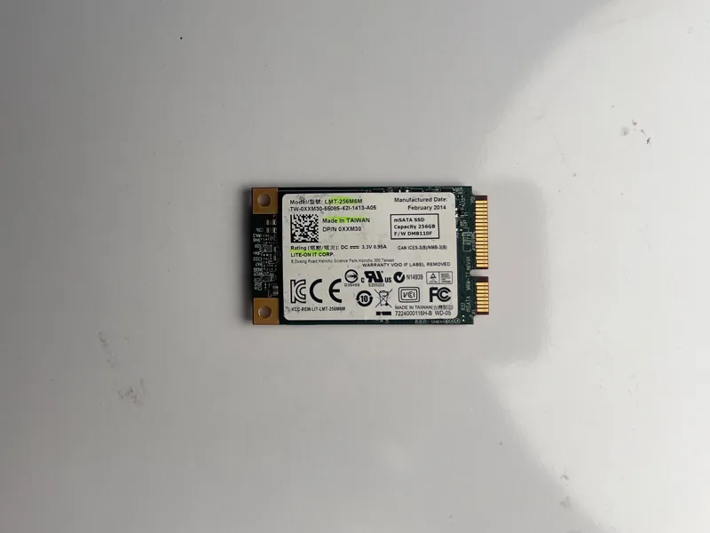 هارد ssd msata برند لایتون ظرفیت 256 گیگ