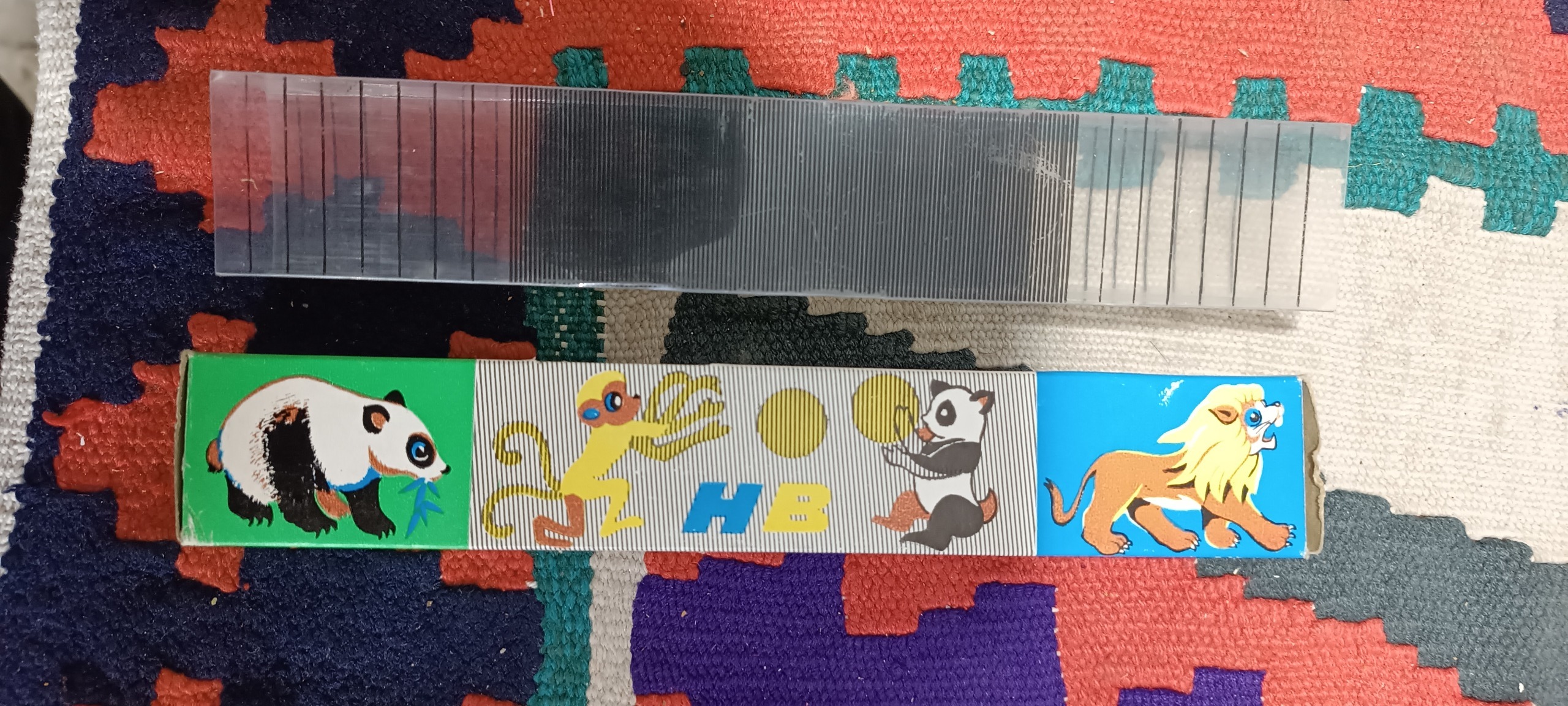 مداد مشکی قدیمی 11 عدد