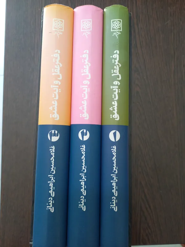 کتاب  دفتر عقل و آیت عشق در 3 جلد