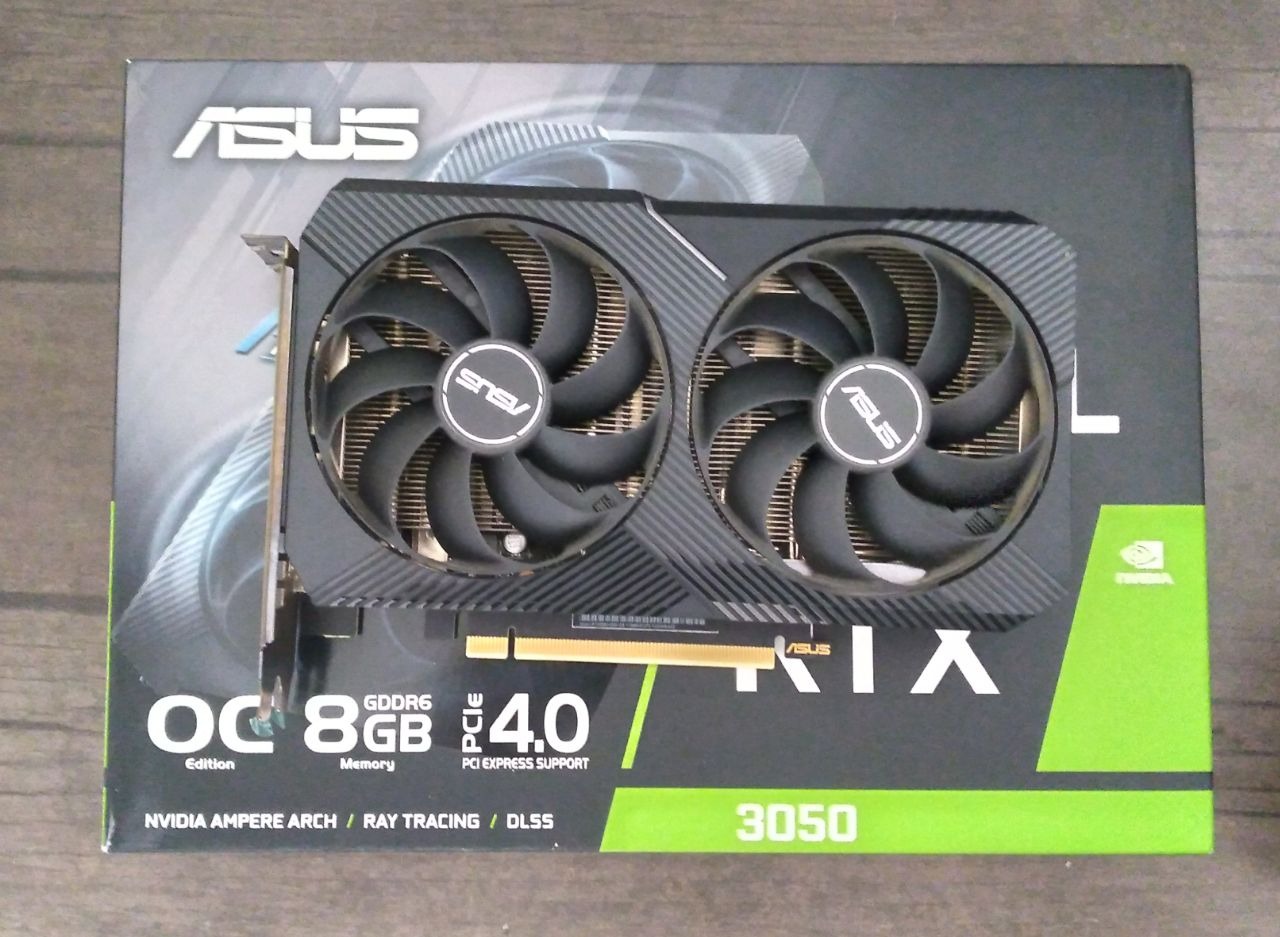 asus RTX 3050 8G