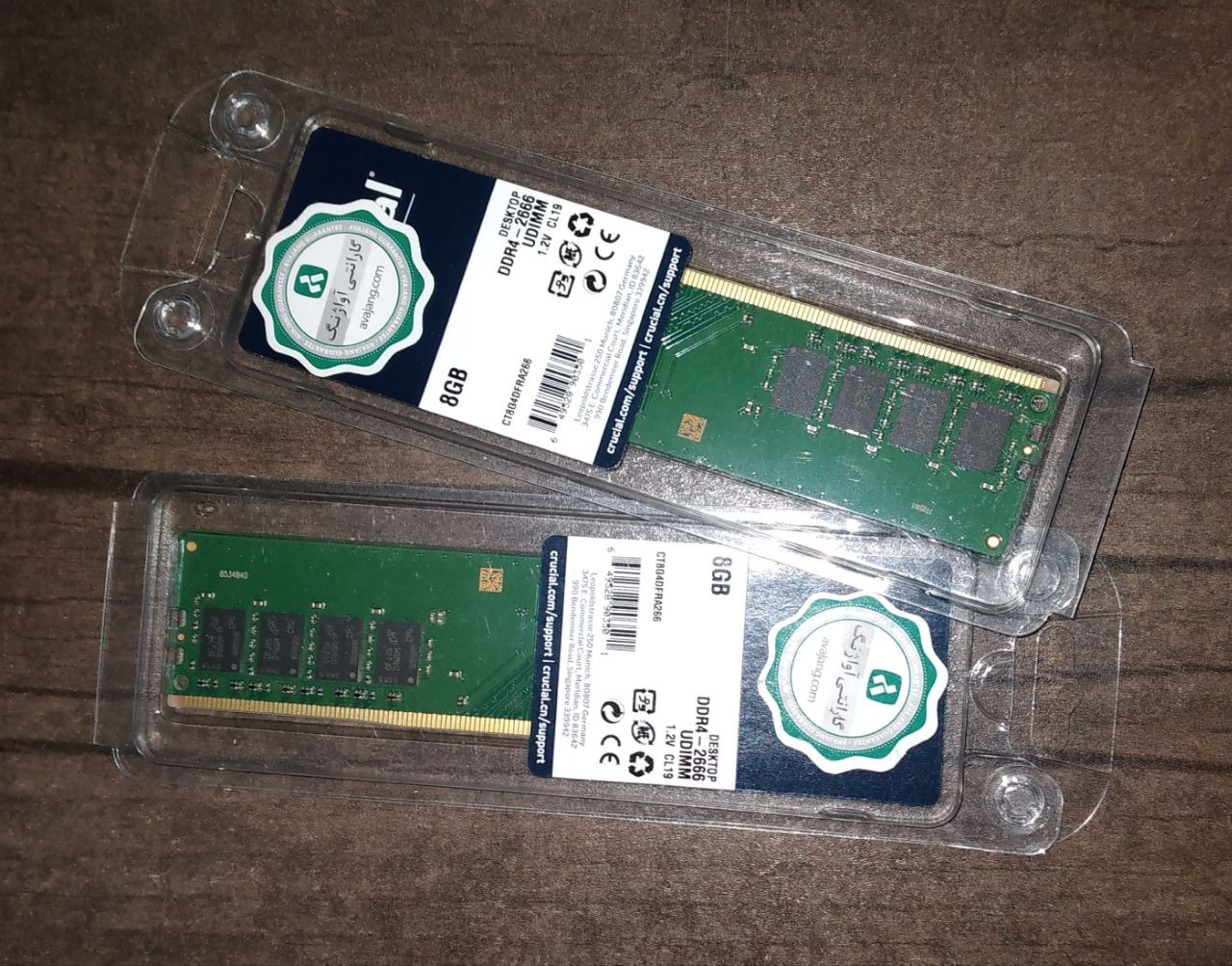 16 گیگ رم کروشیال DDR4
