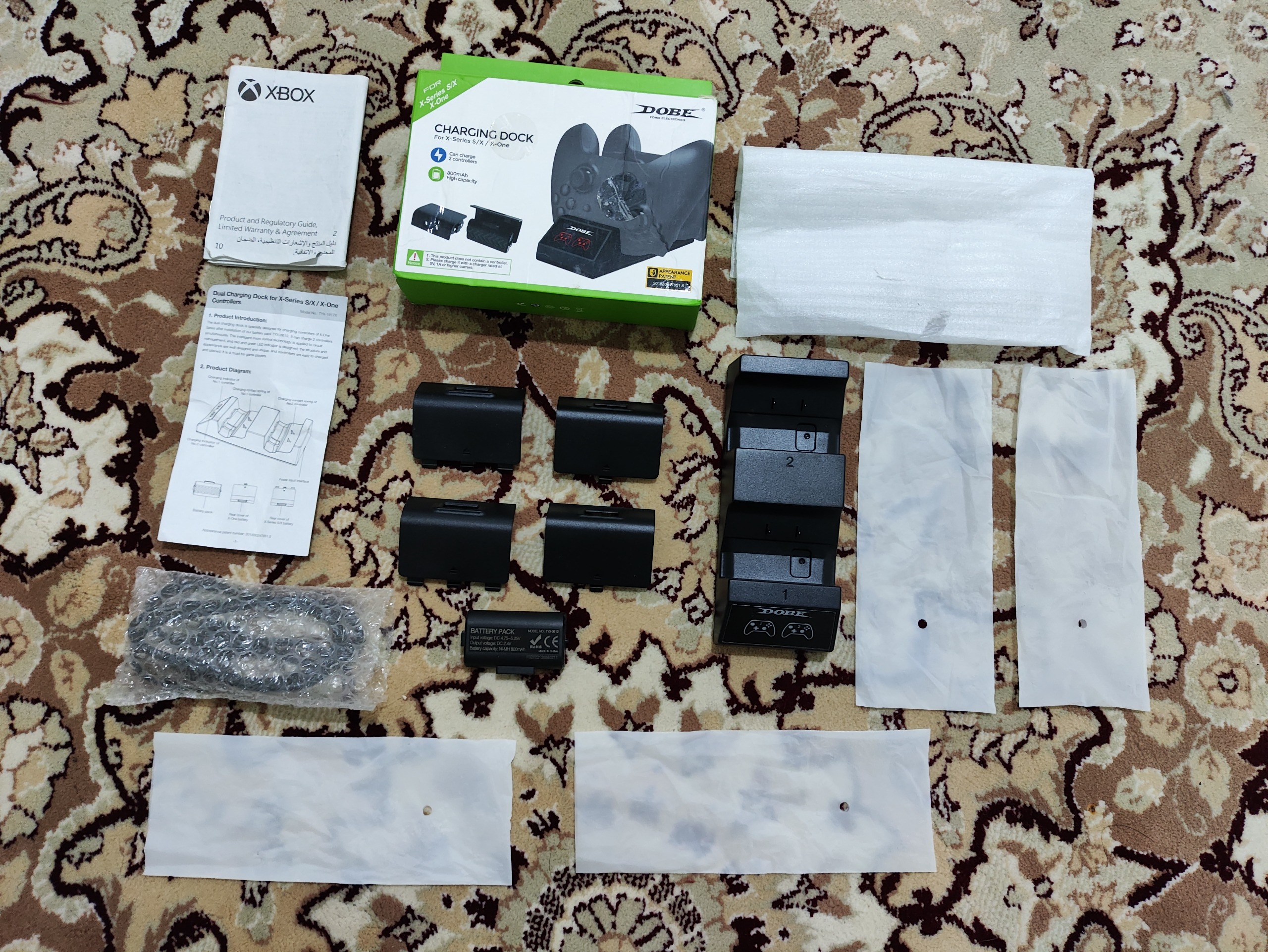 داک شارژ دسته xbox برند معروف x dobe