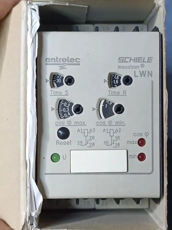 Lwn mecotron رله مانیتورینگ کوسینوس فی