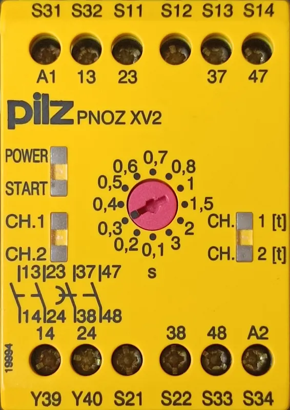 رله حفاظتی PILZ pnoz xv2