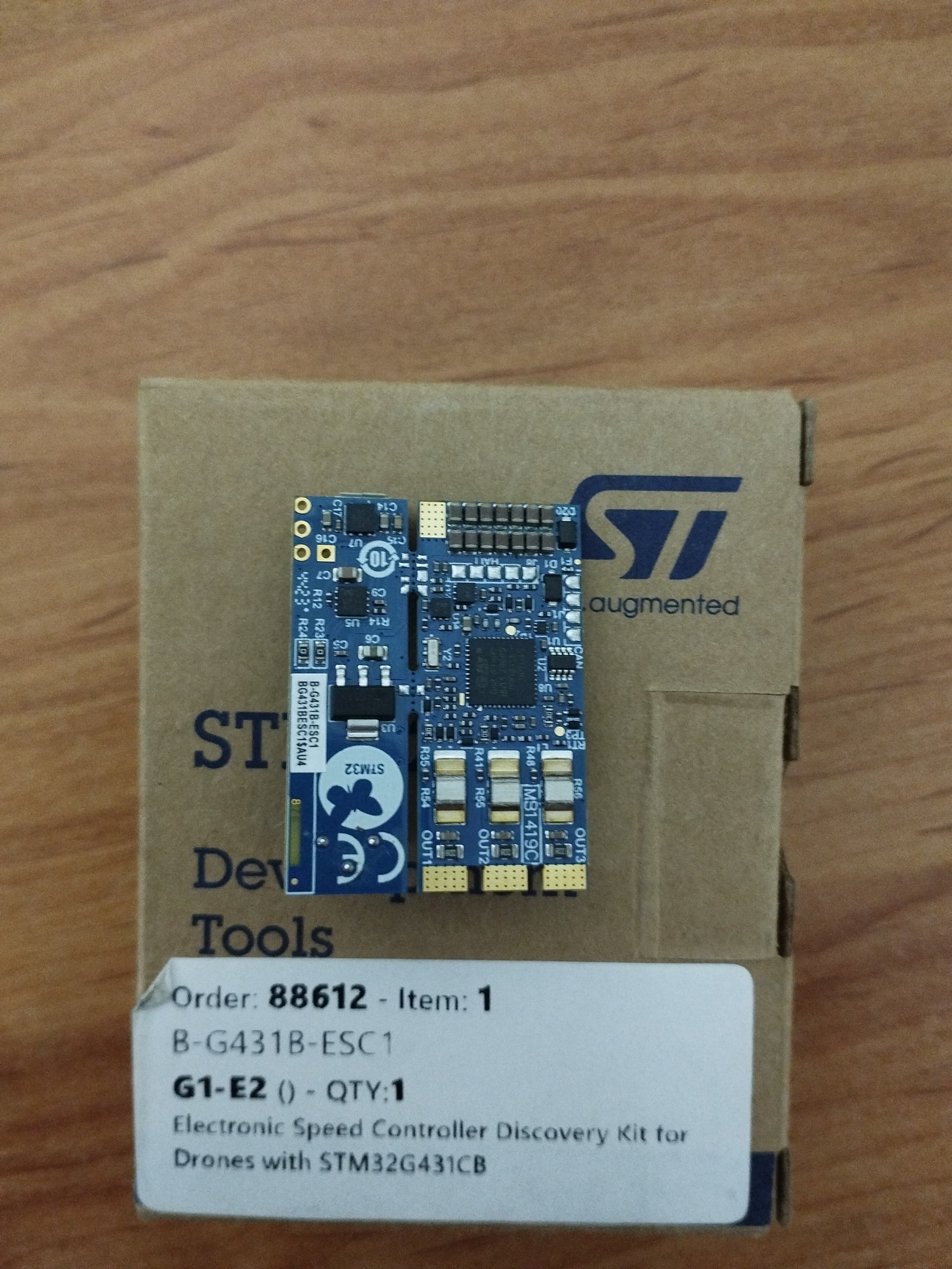 درایو موتور 3 فاز براشلس STM32G431CB