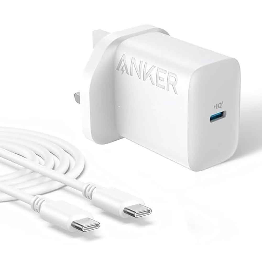 شارژر کامل انکر مدل ANKER PD 20W B2347K2  کابل