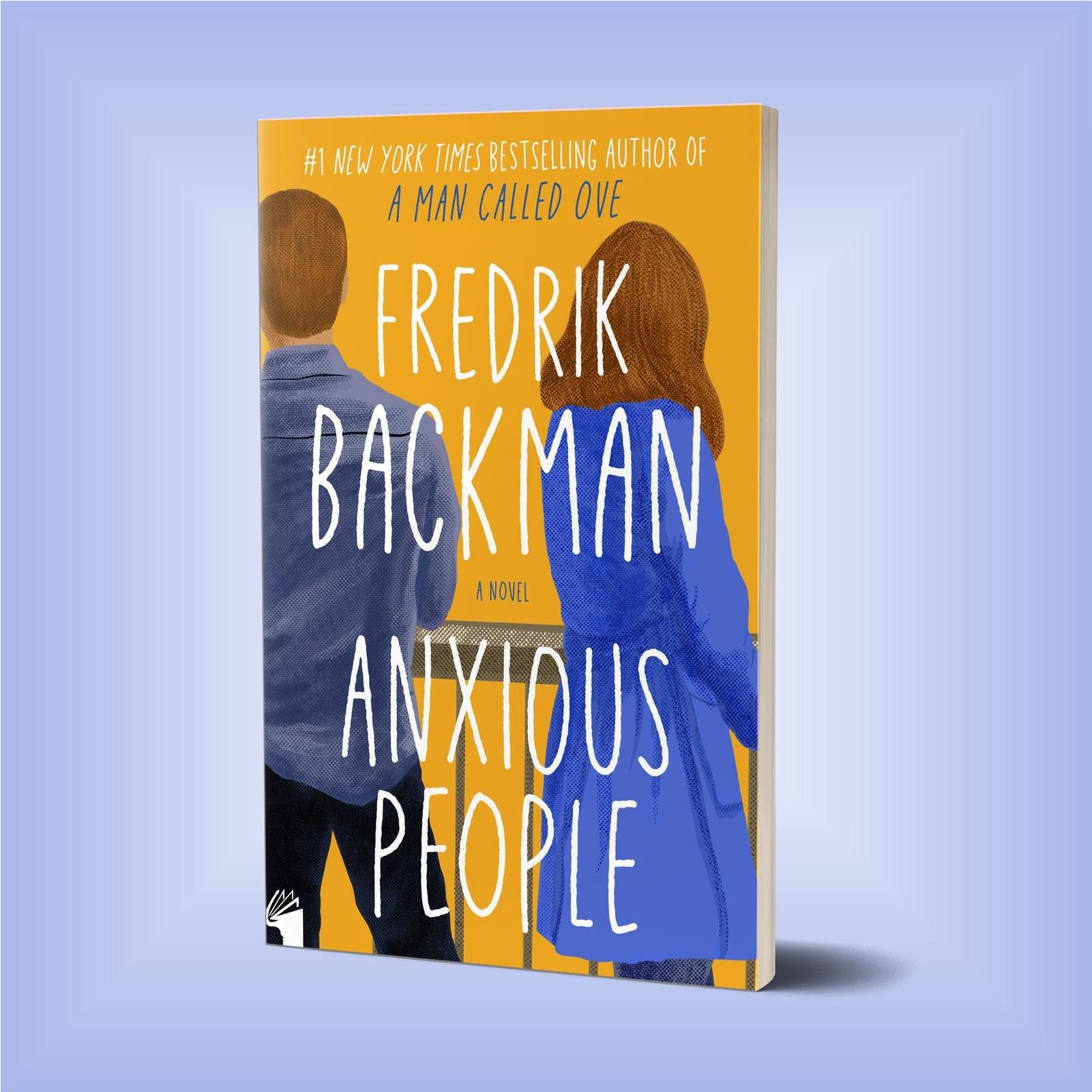 کتاب زبان اصلی ANXIOUS PEOPLE اثر FREDRIK BACKMAN