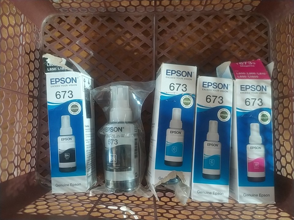 جوهر 673 اپسون epson L800 L805 L810