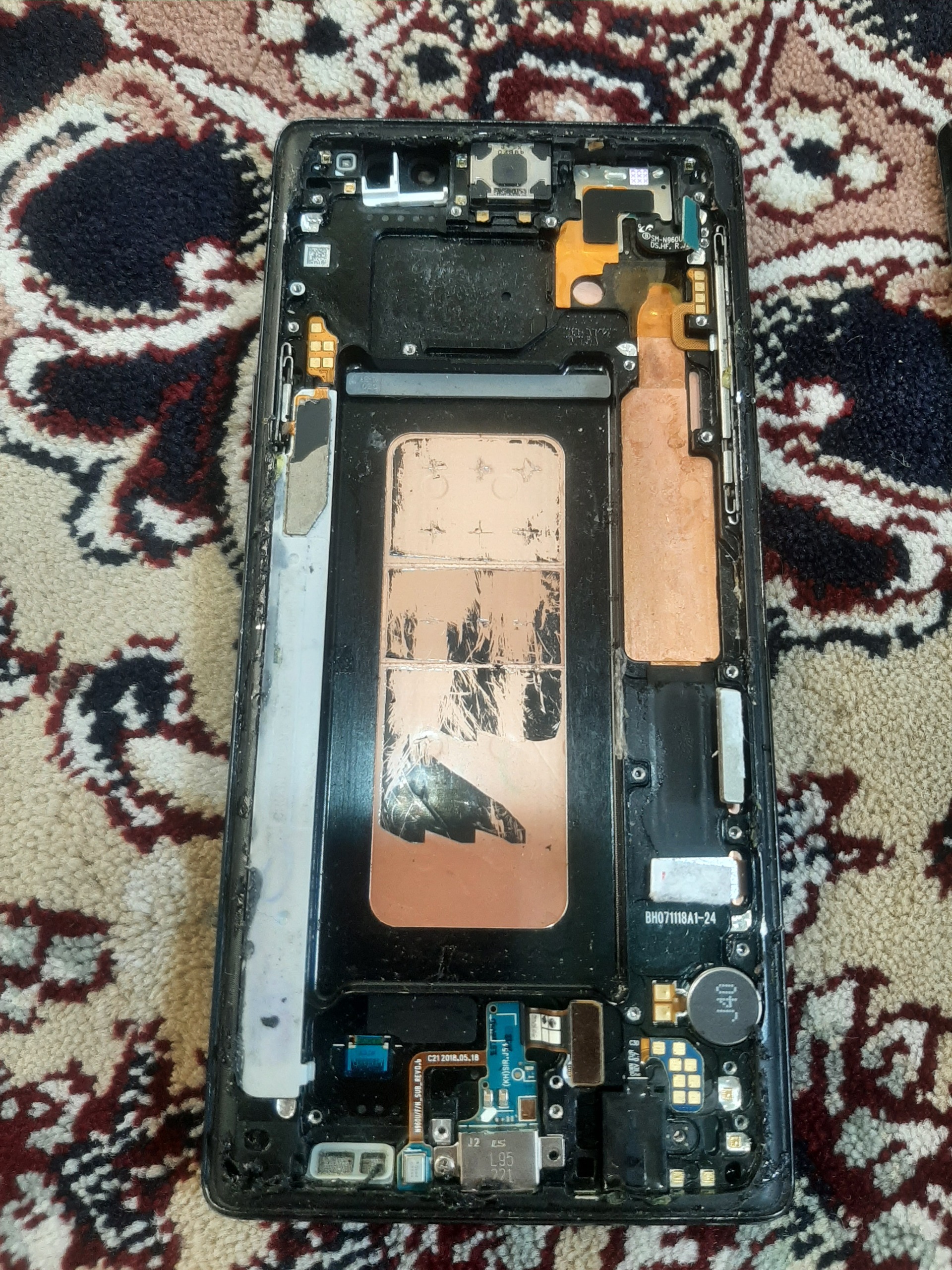 قطعات سامسونگ نوت 9