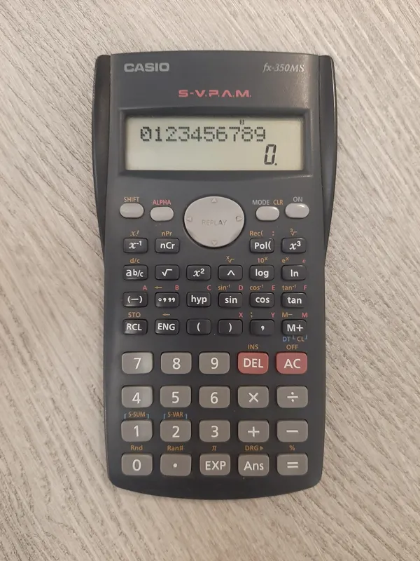 ماشین حساب مهندسی کاسیو «fx-350MS»