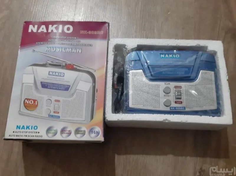 واکمن رادیو دار و ضبط و پخش Nakio