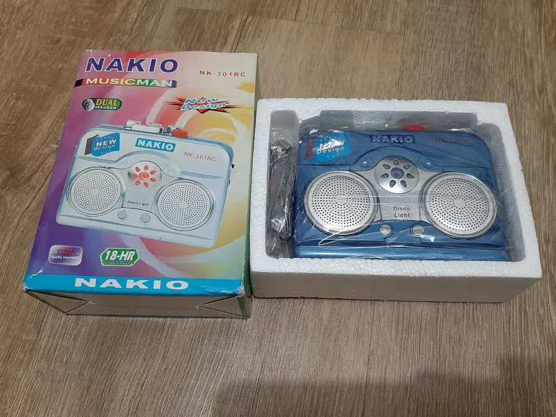 واکمن ناکیو Nakio توضیحات دارد (نو و آکبند)