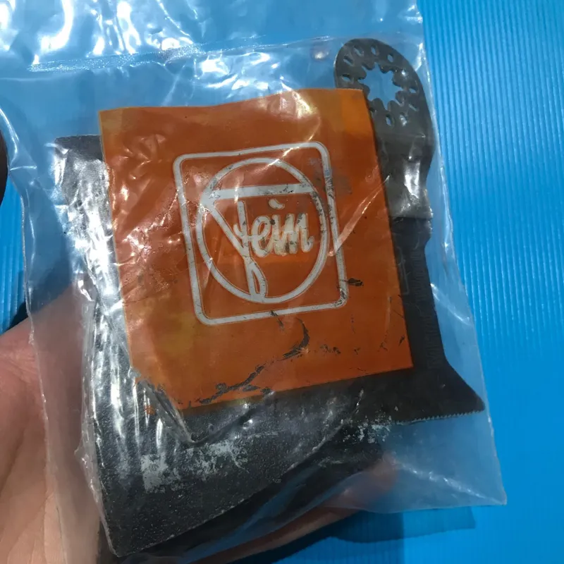 پک تیغ اره بهمراه پایه و سنباده فاین