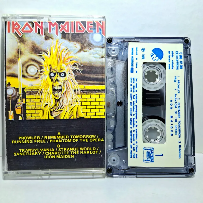 نوار کاست IRON MAIDEN 1980