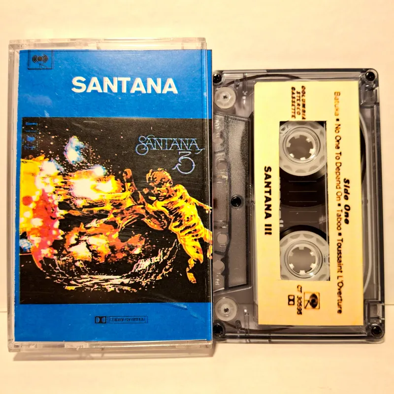 نوار کاست SANTANA 1971