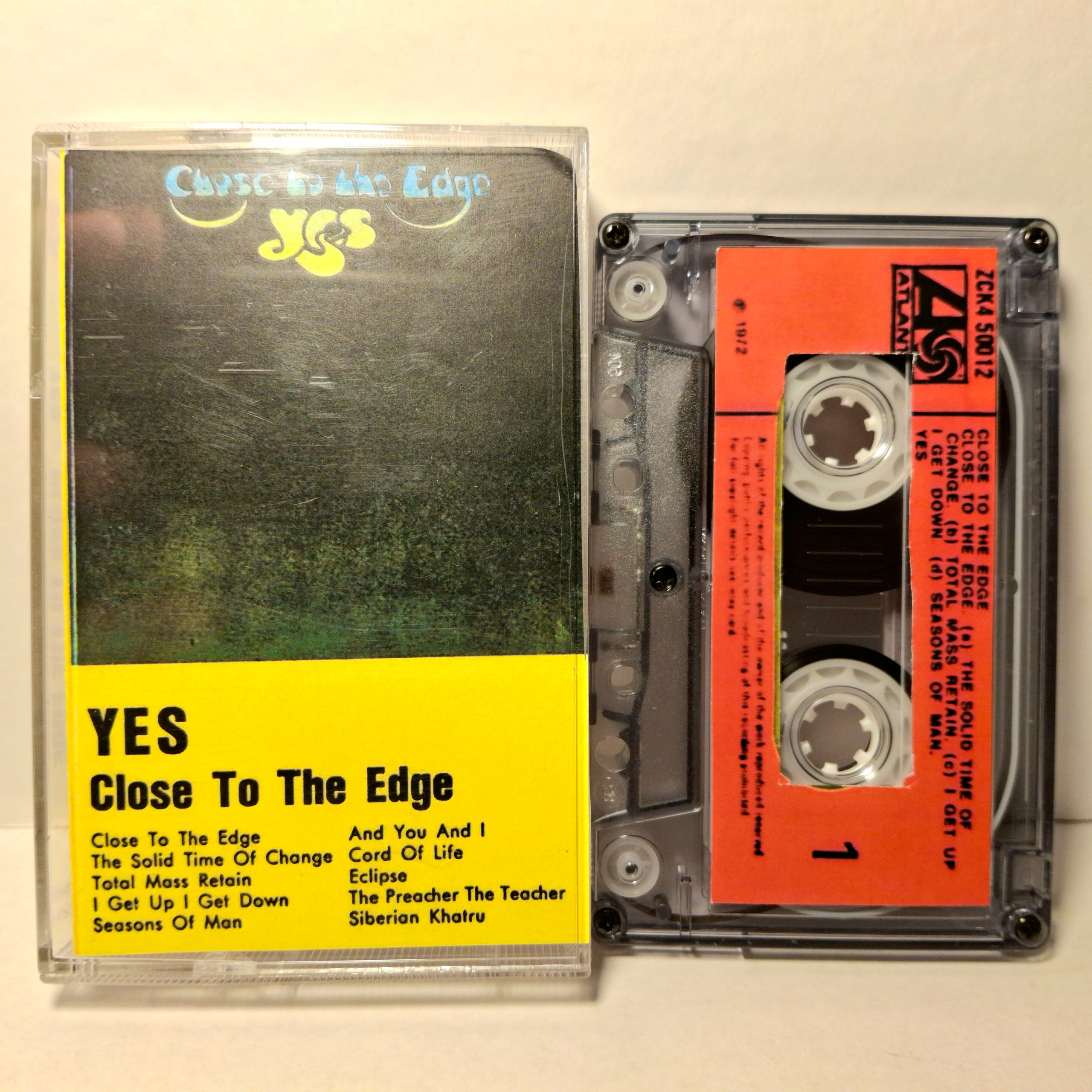 نوار کاست YES 1972