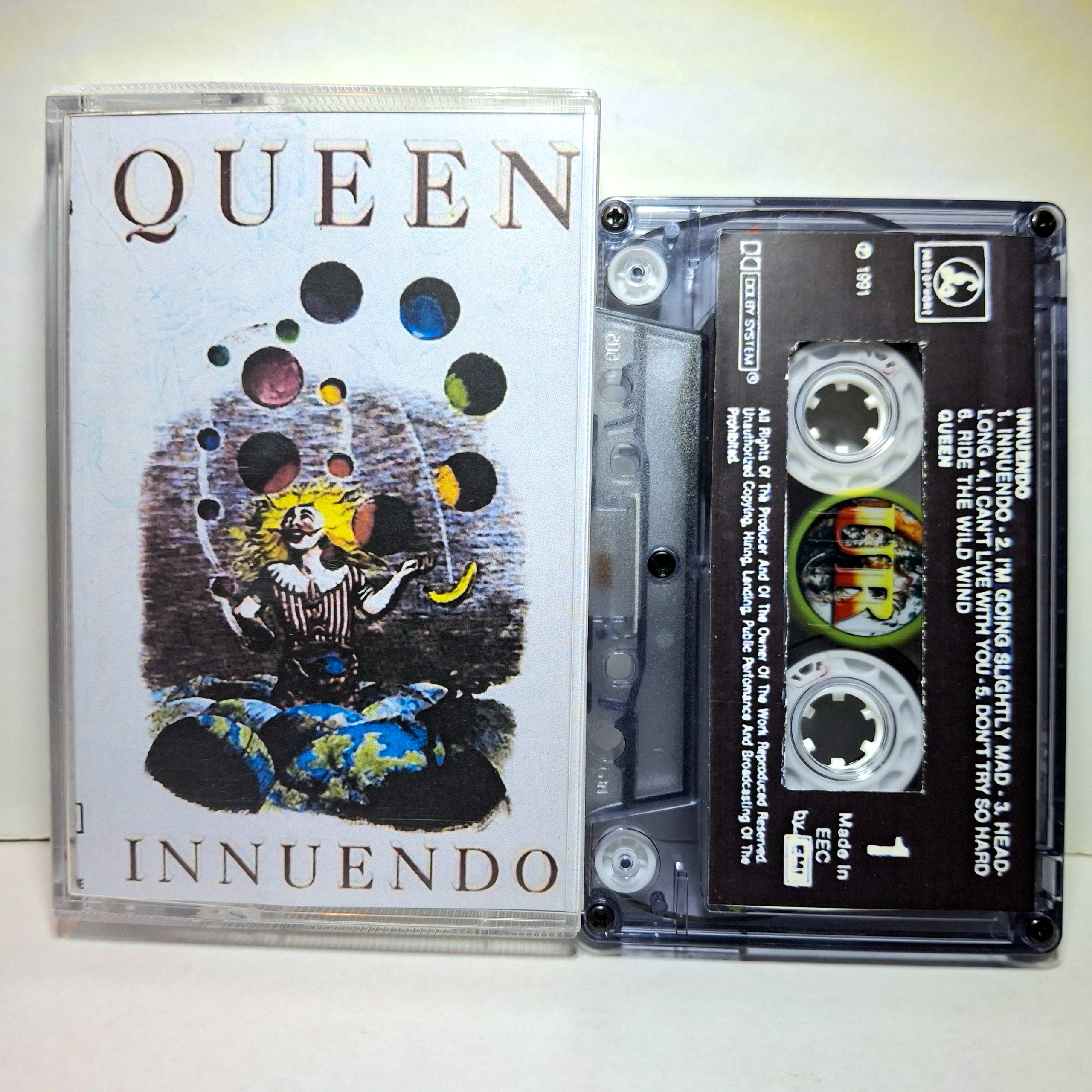 نوار کاست QUEEN 1991