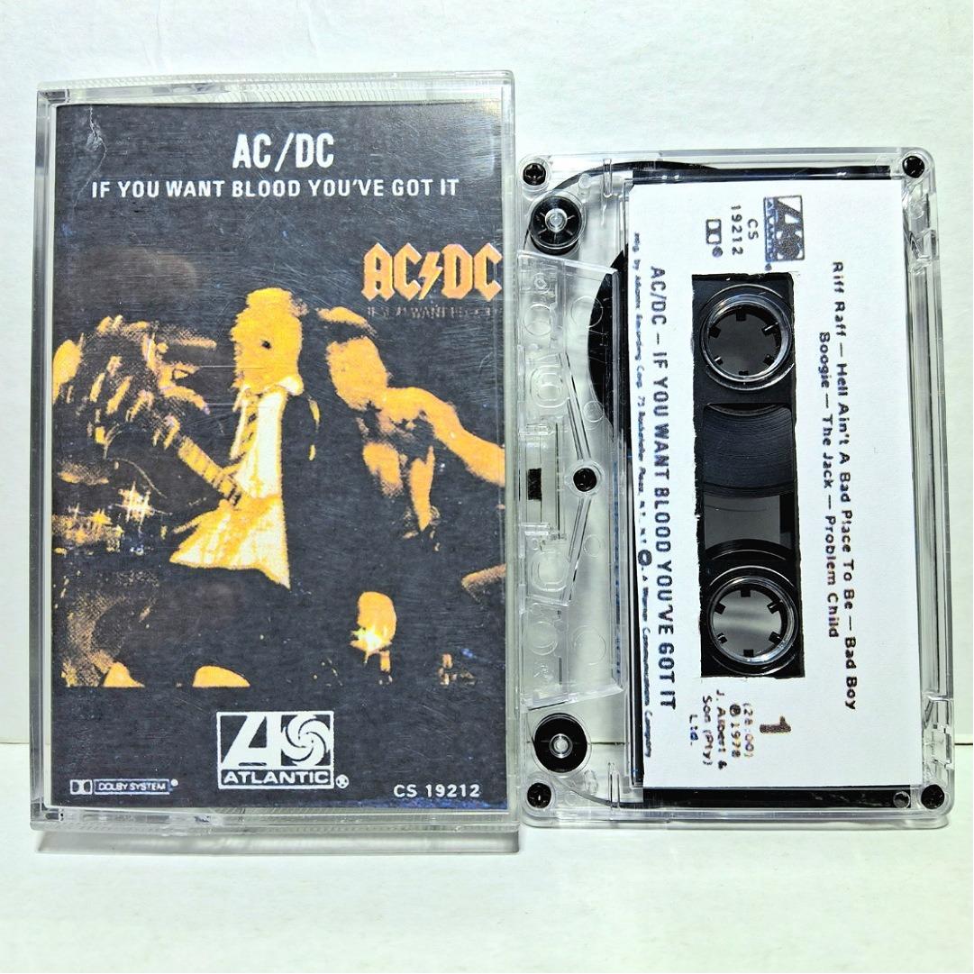 نوار کاست ACDC 1978