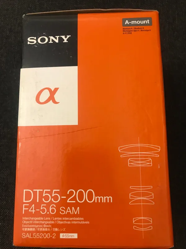 سونی لنز تله زوم اکبند DT-55-200