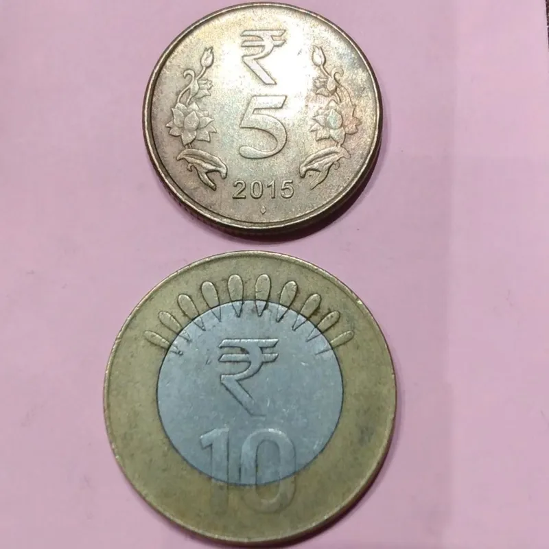 سکه هند 2 مدل باهم ش 102