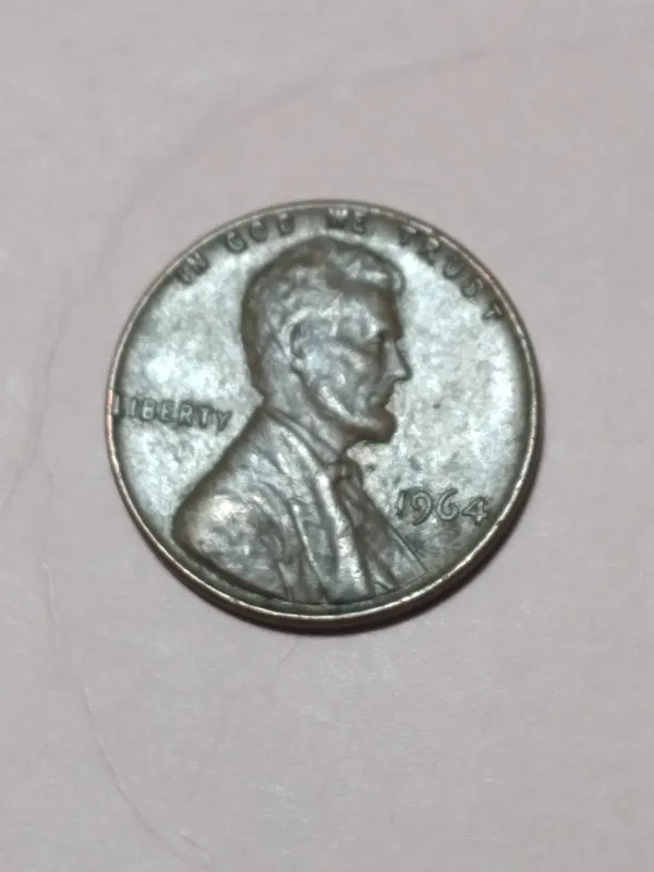 سکه امریکا وان سنت مدل مینت سال 1964 ش 156