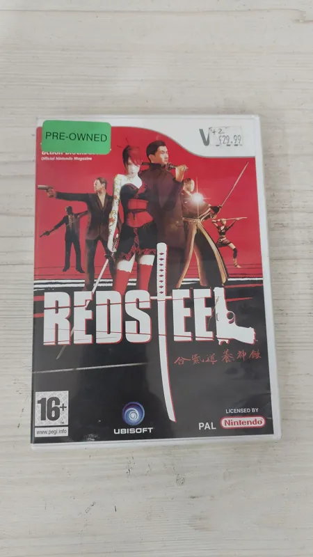 بازی Wii Red Steel ارجینال ریجن اروپا (pal)