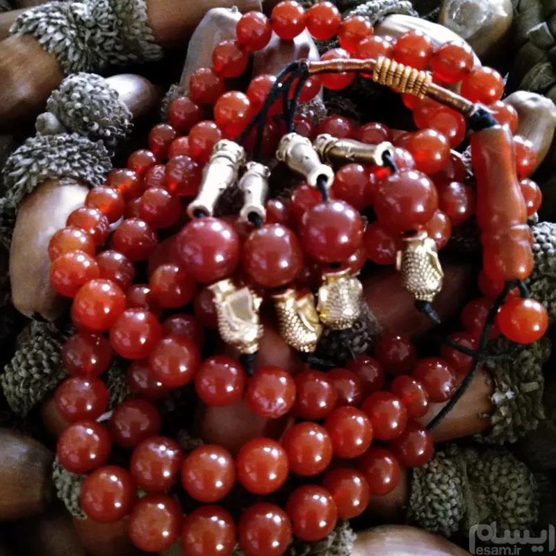 تسبیح عقیق 101 عددی