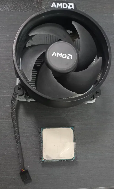 سی پی یو RYZEN3 AMD 1300X بهمراه فن
