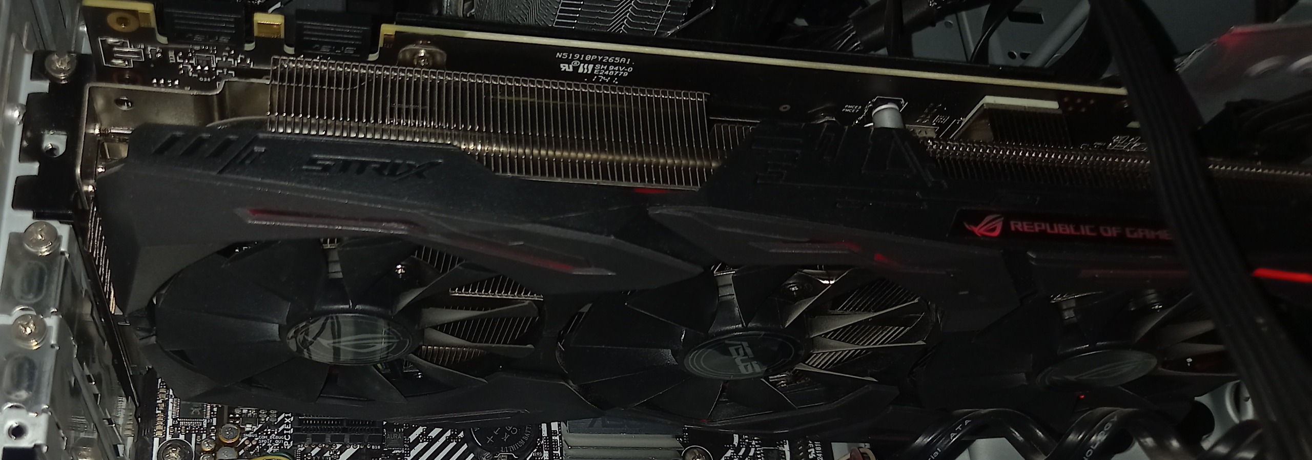 کارت گرافیک ASUS ROG STRIX GeForce GTX 1080Ti