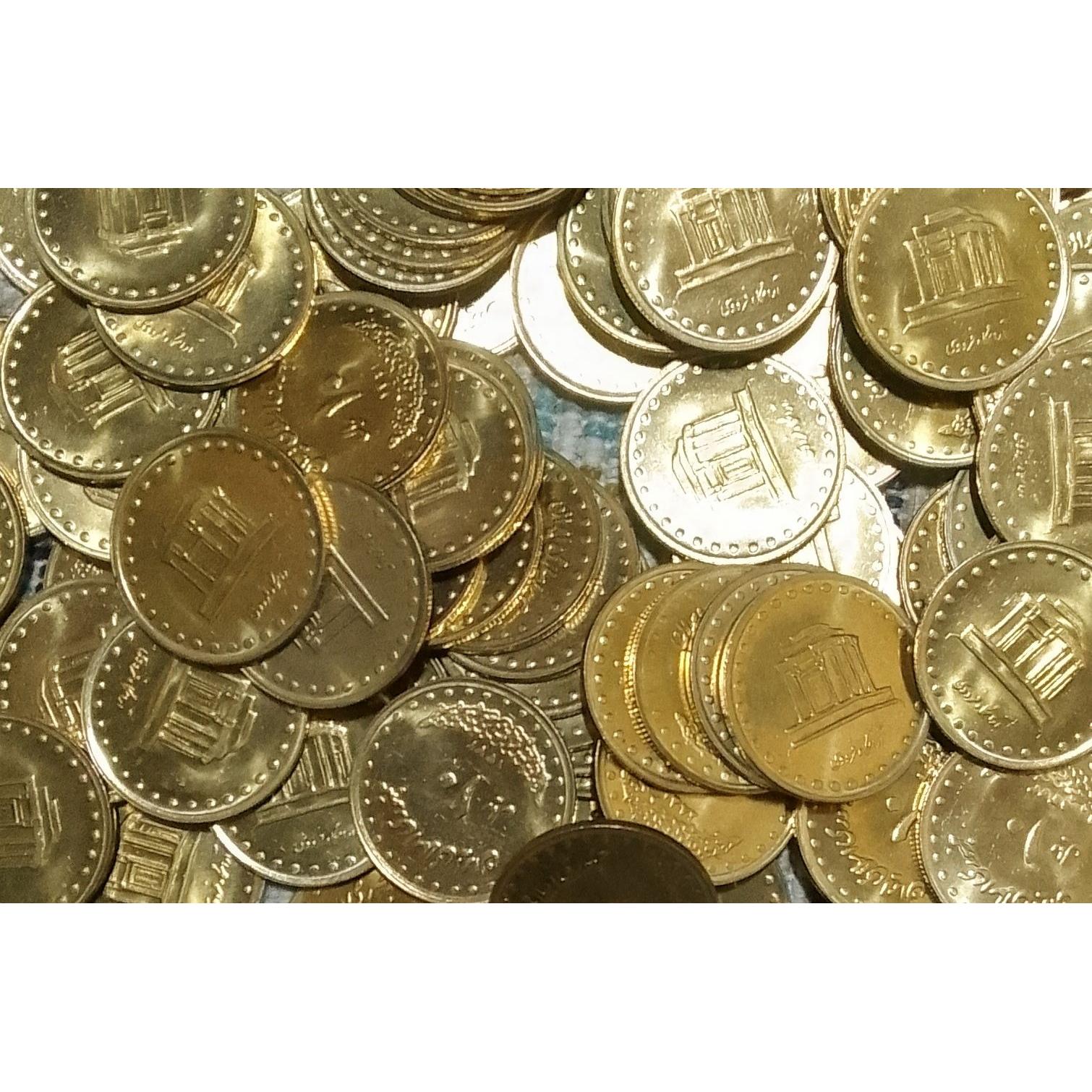 1000 عدد سکه بانکی 10 ریال فردوسی توضیحات