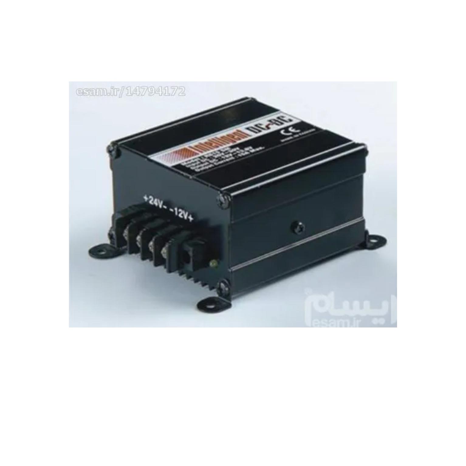مبدل ولتاژ 24 به 12 ولت دی سی 10 آمپر تایوانی
