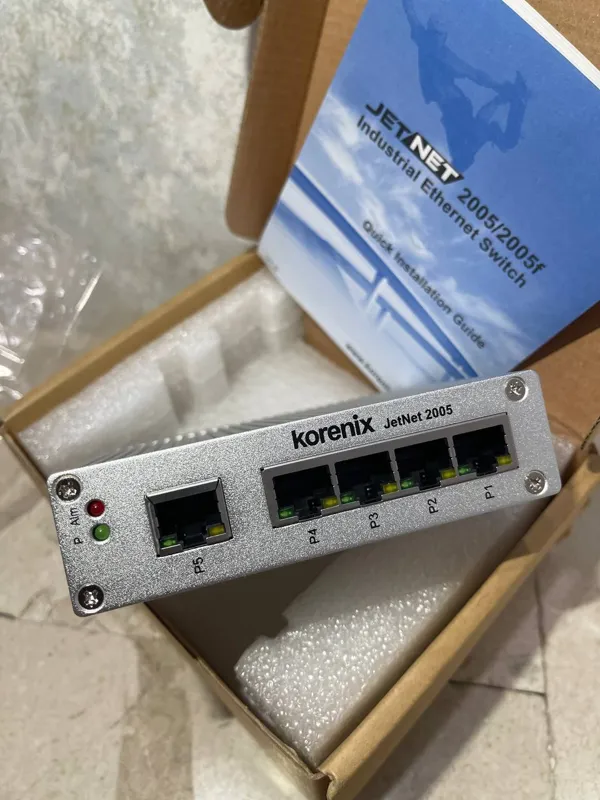 سوئیچ شبکه کرنیکس 5 پورت Korenix JetNet 2005