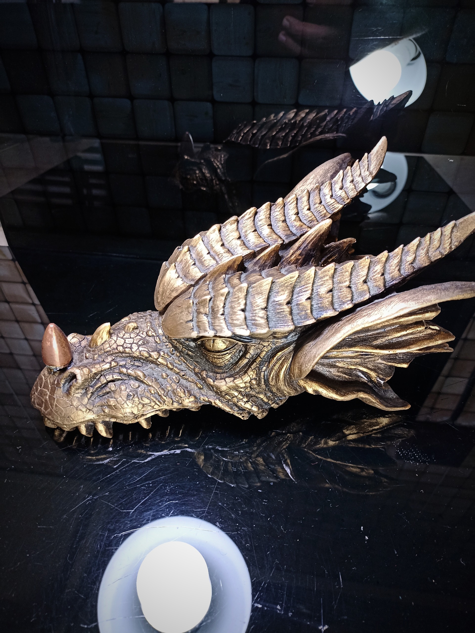 سر اژدها دکوری