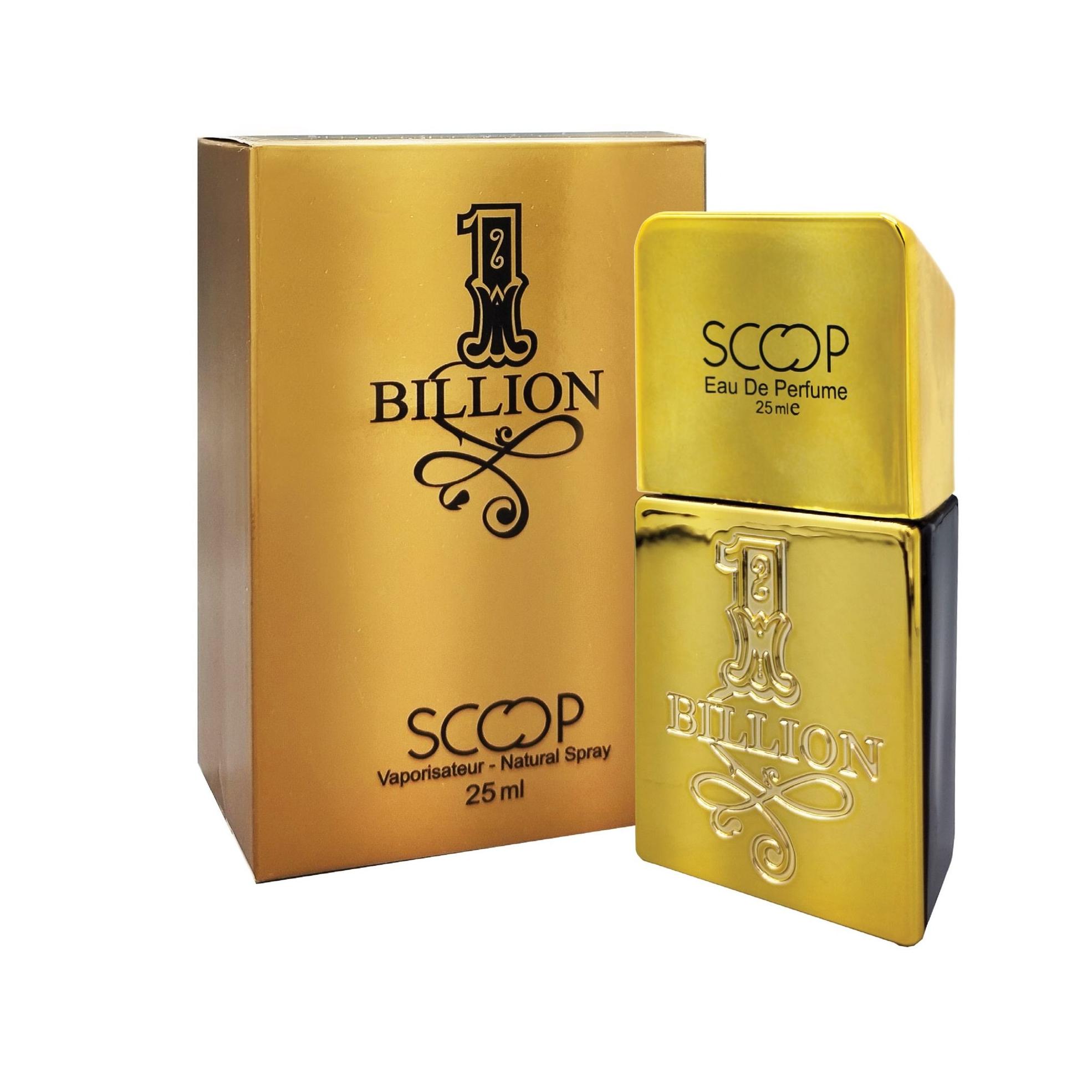 عطر جیبی مردانه اسکوپ مدل one billion حجم 25 میل