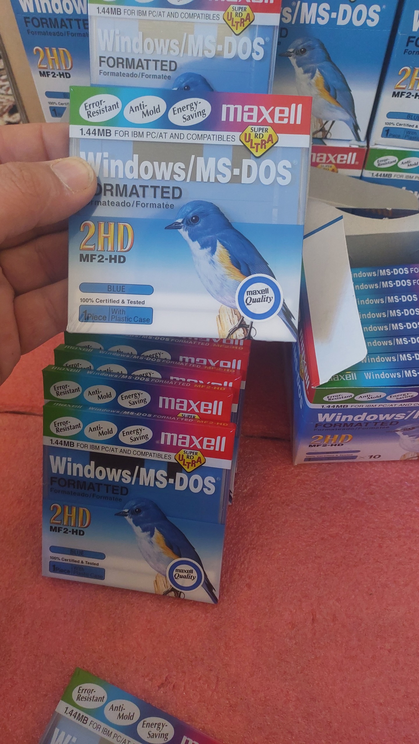 فلاپی مکسل قابدار 10 عددی اورجینال ژاپن