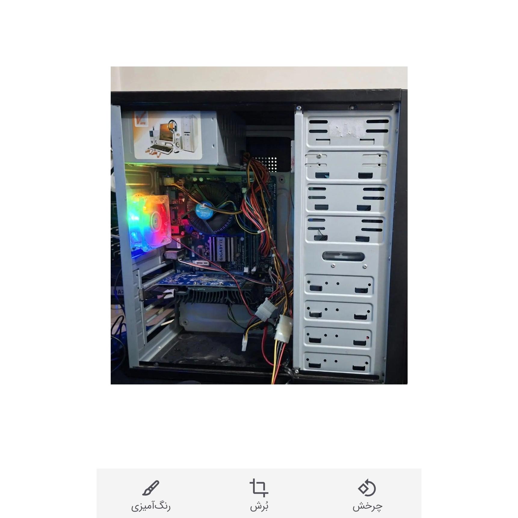 کیس گیمینگ اقتصادی ddr3