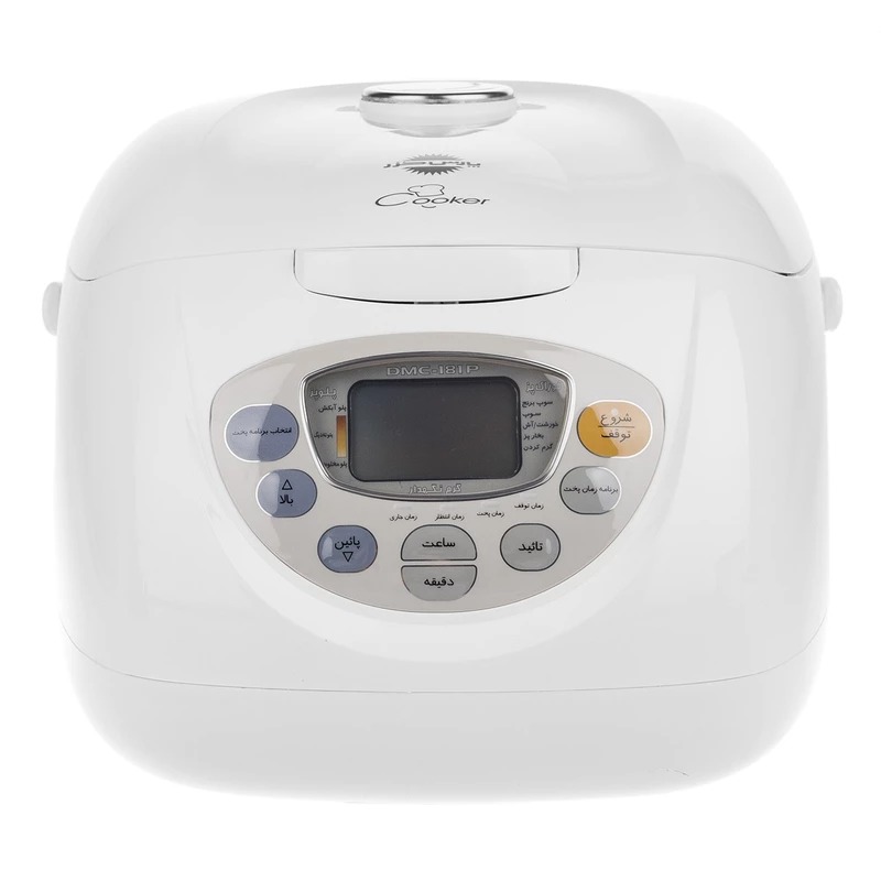 پلو پز دیجیتالی 8 نفره پارس خزر مدل DMC-181P