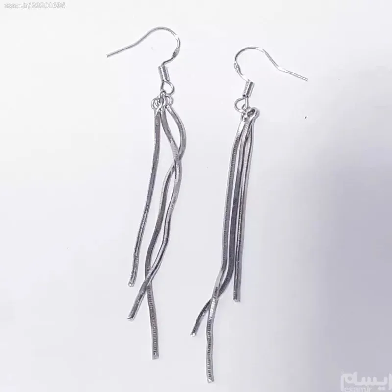گوشواره آویز نقره 925