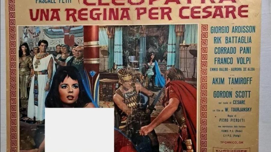 پوستر فیلم سینمائی کلئوپاترا ملکه ای برای سزار
