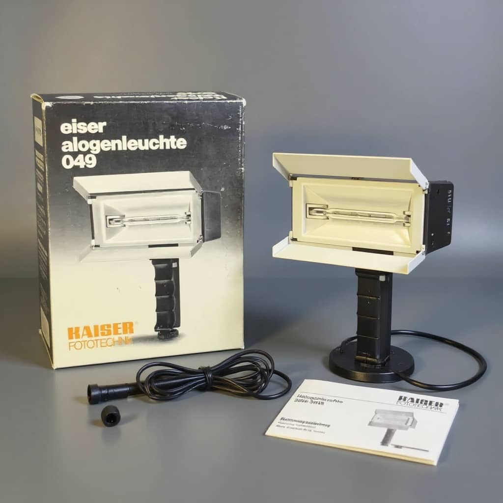 پرژکتور لامپ هالوژن Kaiser آلمان آنتیک