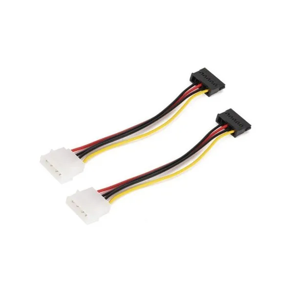 بسته 2 عددی کابل تبدیل برق IDE به SATA (15 سانتی)