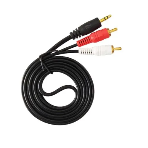 کابل رابط 1 به 2 صدا - تبدیل AUX به ATV (1.5 متری)