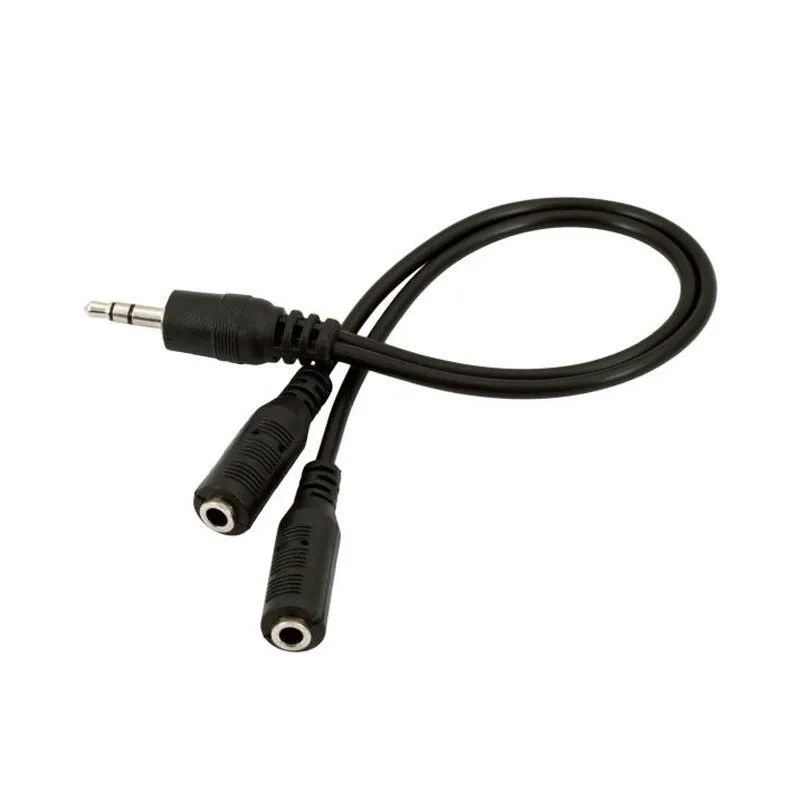 کابل تبدیل 1 به 2 هدفون و میکروفون - AUX Splitter