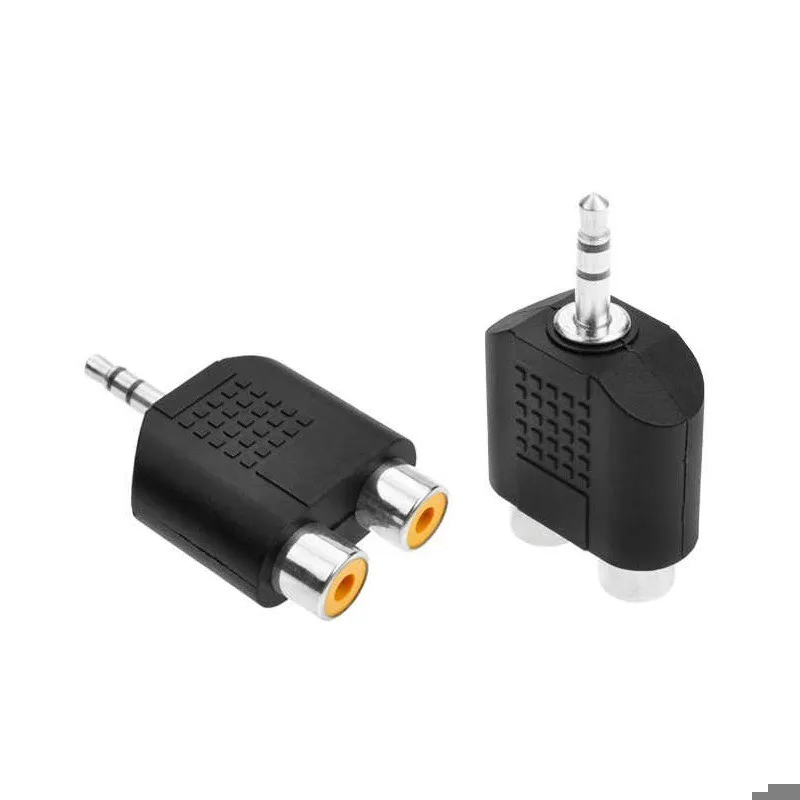 تبدیل 1 به 2 RCA به جک 3.5 میلی متری