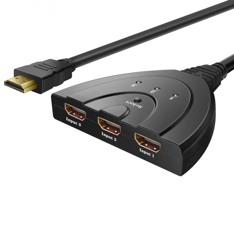 سوییچ HDMI سه پورت - کابل دار