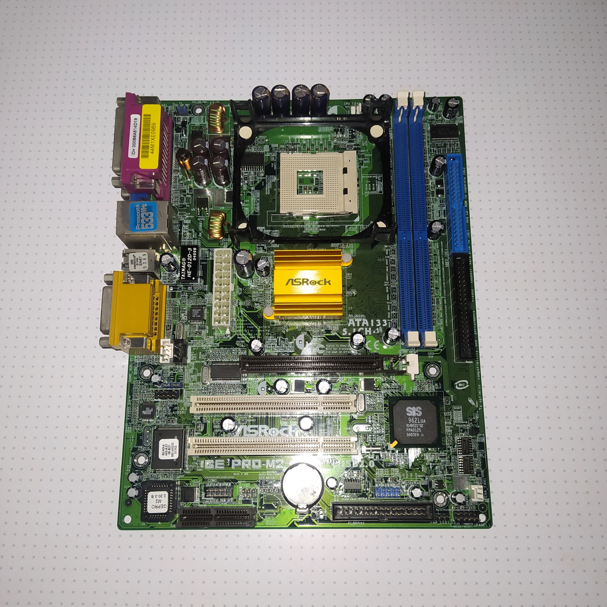 مادربرد ASRock GE PRO-M2 سالم - 480g
