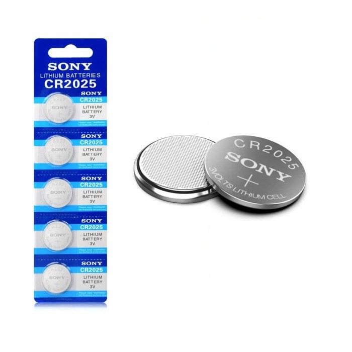 باتری سکه ای سونی مدل CR2025 - بسته 5 عددی