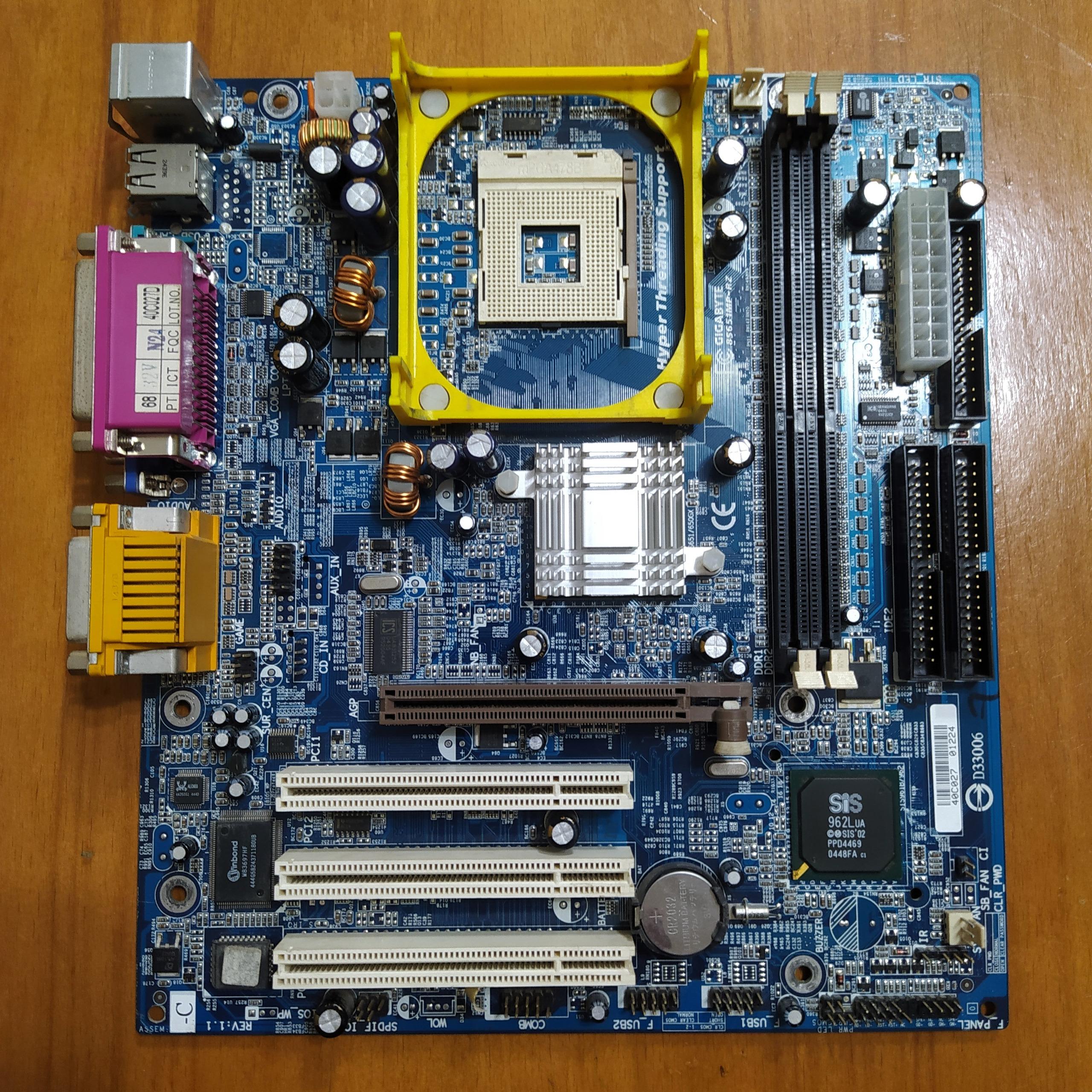 مادربرد گیگابایت 85651MP-RZ کارکرده سالم