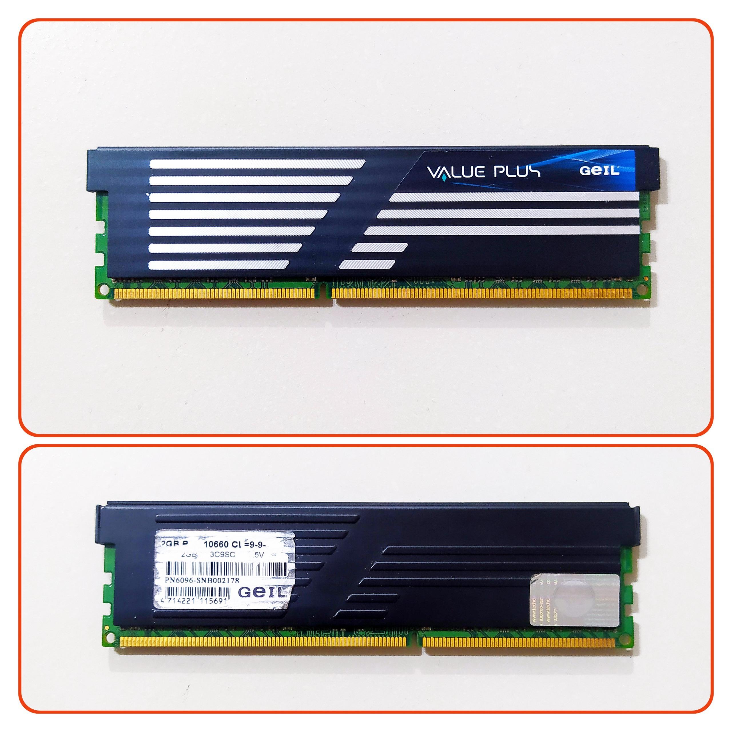 رم کامپیوتر 2 گیگ GeiL DDR3 1066